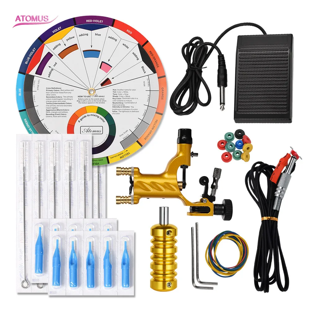 

Tattoo Machine Bobinas Maquina Tatuagem Set Rotary Tatuajes Kits Machine Tools Tatouage Tatuagens Fontes Para Tattoo Machine Kit
