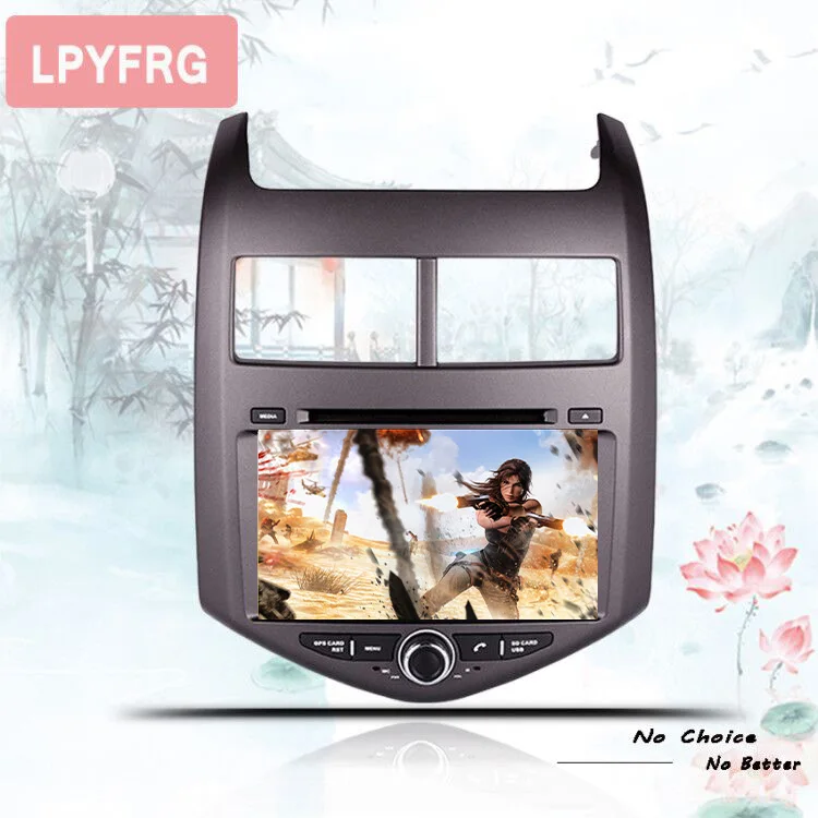 Cheap Android 9.0 Octa Core Car GPS Navigation DVD Multimedia Head Unit for Chevrolet Chevy Aveo Sonic 2011-2018 Holden Barina Radio 4