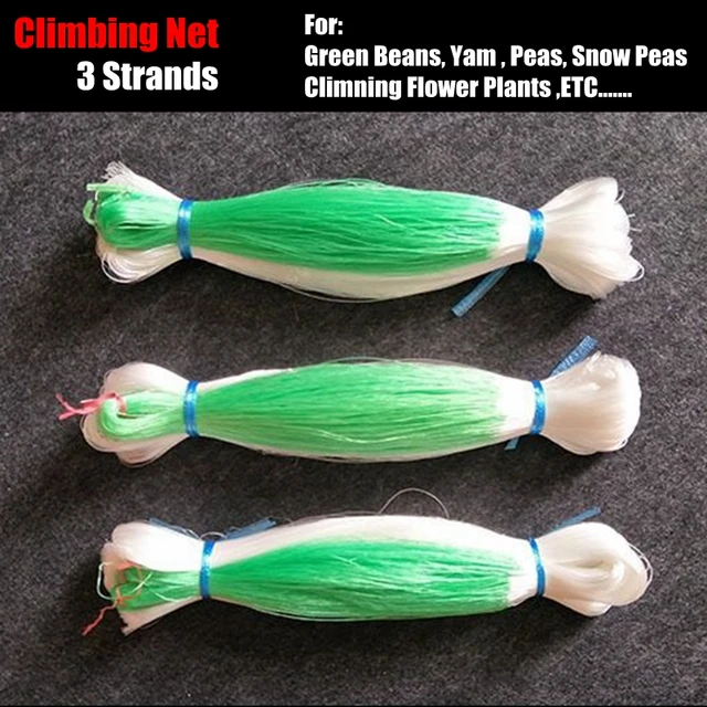 1Dc Mesh24*24 Cm 3Strands Gyümölcsnövények Mászó Nettó Támogatások Kerti Zöldbab Hóbab Szőlő Virágnövény Tartó Zárójel - Image 3