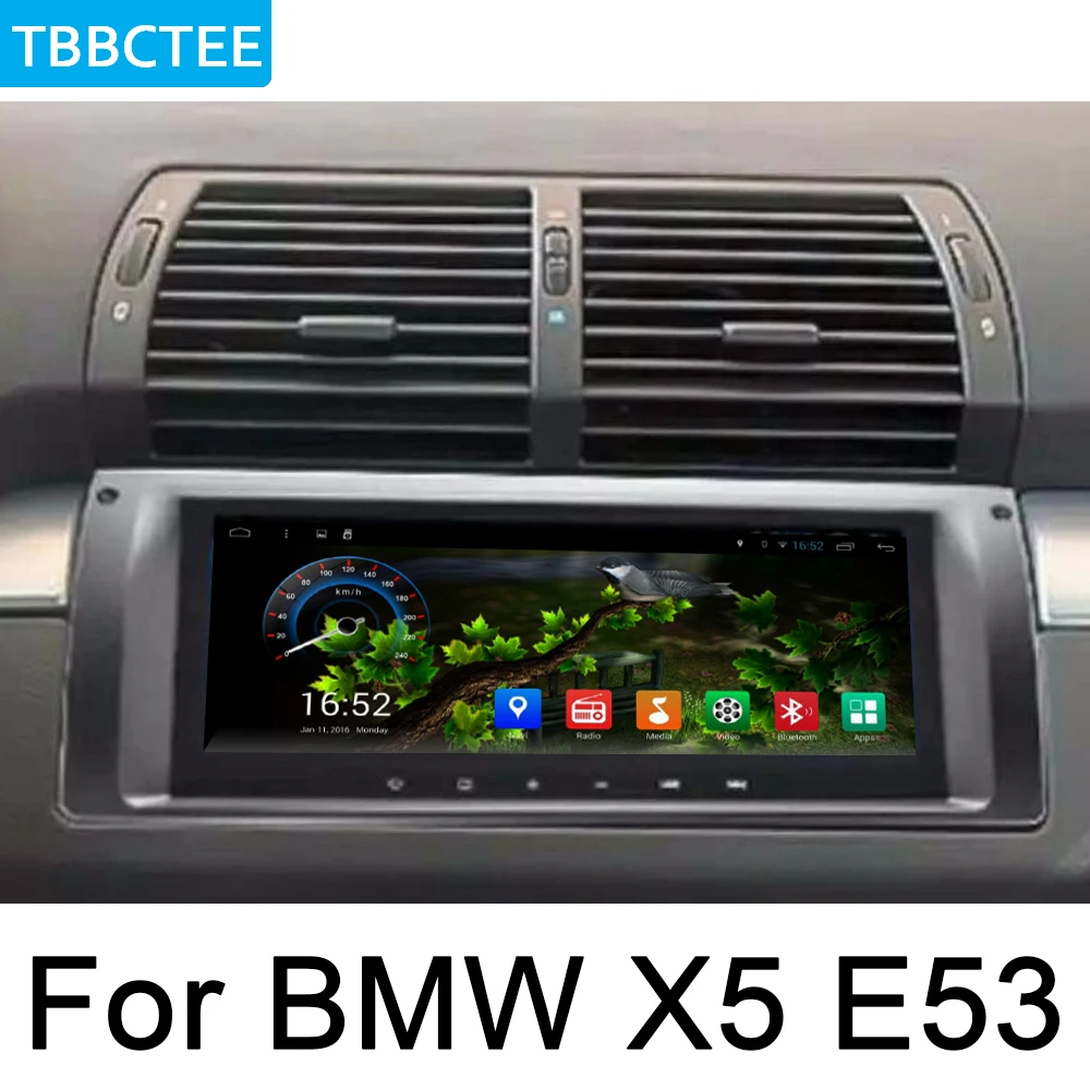 

For BMW X5 E53 1999~2006 Car Android System 1080P IPS LCD Screen Car Radio Player GPS Navigation BT WiFi AUX Map