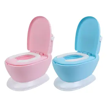 

Extra Large Children's Toilet Simulation Children's Toilet Baby Potty Portable Baby Toilet Training Seat Portable Plastic Potty