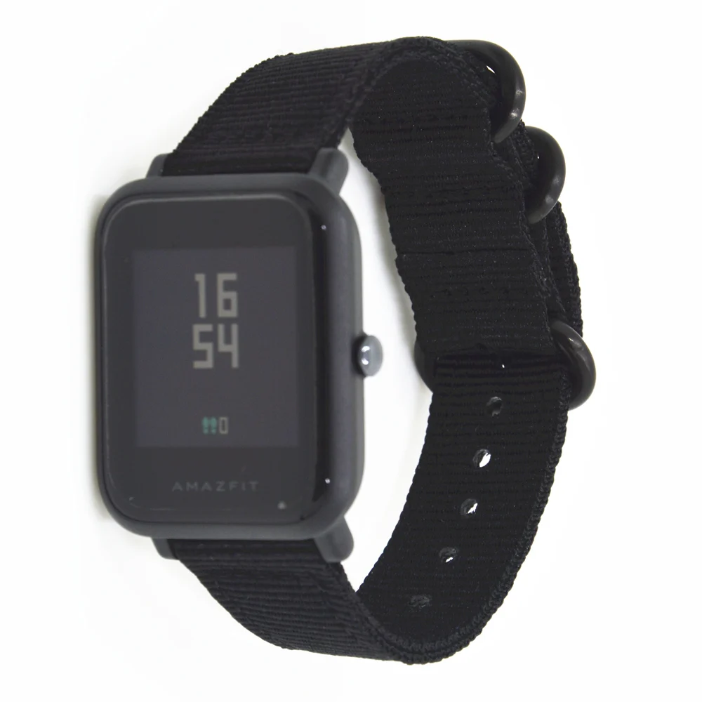 Модный Цветной нейлоновый Браслет Для Xiaomi huami Amazfit Bip BIT PACE Lite, Молодежные часы, ремешок, фитнес-браслет