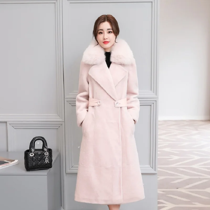 

winter women's jacket High imitation fur overcoats women's outerwear maternity winter clothing pregnancy jacket warm clothing