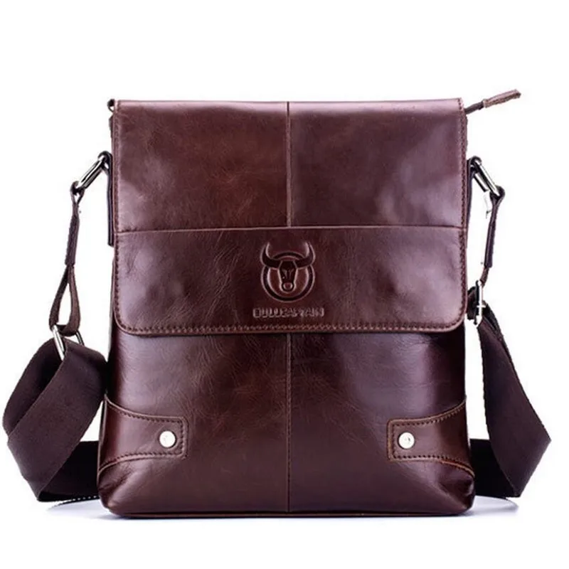 

Men's 100% Genuine Cowhide Leather Shoulder Bag,Quality Men Messenger Bags Causal Crossbody Handbag