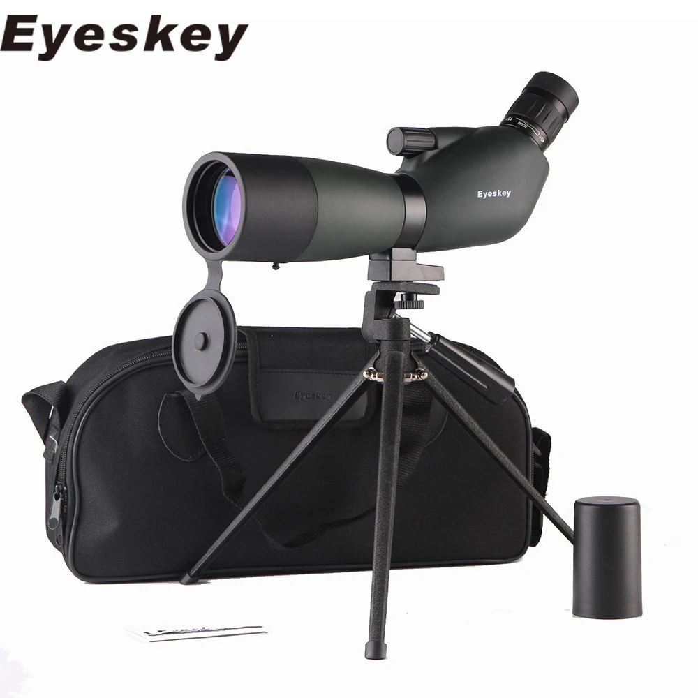 

Eyeskey Angled 15-45x60 Waterproof Zoom Spotting Scopes w/Tripod for Birding Watching New