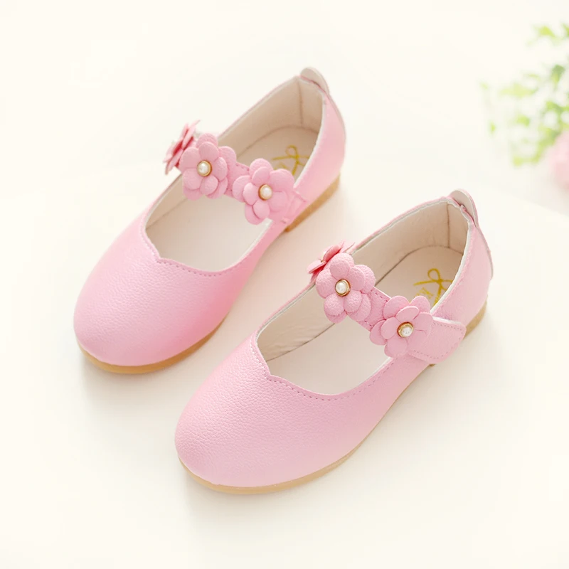 Spring Autumn Baby Girls Casual Shoes Girls PU Leather Shoes Children