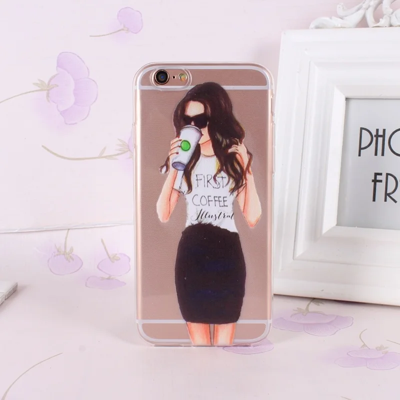 Transparent Soft Silicone Cover Coque Capa 04