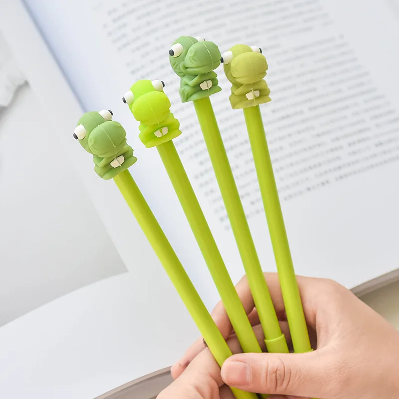

36pcs/lot Cute Kawaii Stationery Dinosaur Black Ink Gel Pen 0.5mm Cartoon Plastic Gel Pens for Writing Office School Supplies