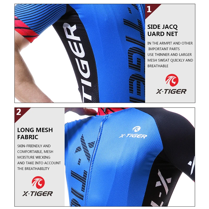 X TIGER Pro Велоспорт Джерси гоночный велосипед одежда MTB велосипедная летняя Hombre Maillot