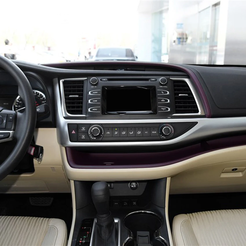 Best Yessun For Toyota Highlander 2014~2017 Android Car Multimedia Audio Video Radio Navigation GPS HD Touch Screen Stereo Player. 4