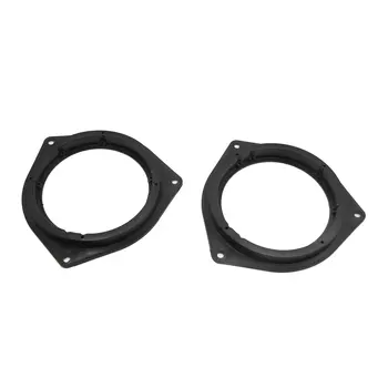 

uxcell 2pcs Black 6.5" Car Stereo Audio Speaker Mounting Spacer Adaptor Ring for Toyota