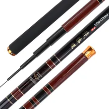Высокое качество углеродного волокна, Тайвань, Удочка с супер жесткий 3,6/4,5/5,4/6,3 м Удочка супер светильник супер тонкий рыболовные снасти