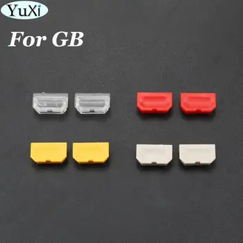 

YuXi 1 pairs=2pcs Dust Cover For Game Boy for GB game Console Shell Dust Plug Plastic Button For DMG 001