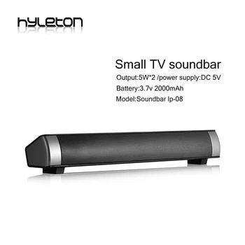 

Hyleton Bluetooth Speaker Soundbar LP-08 wireless speaker Sound slim Subwoofer HIFI Speakers Computer laptop PC Tablet