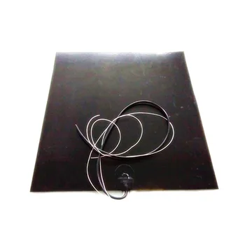 

550*550*1.5mm heat bed for 3d printer 220v 1000w adhesive 1 side 100k thermistor 1000mm lead wire out from middle of 1 side