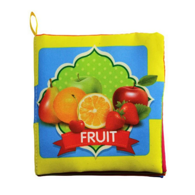 Baby Shower Bath English Cartoon Animal Cloth Book Early Educational Games Toy Christmas Birthday Gifts for Children Kids 5