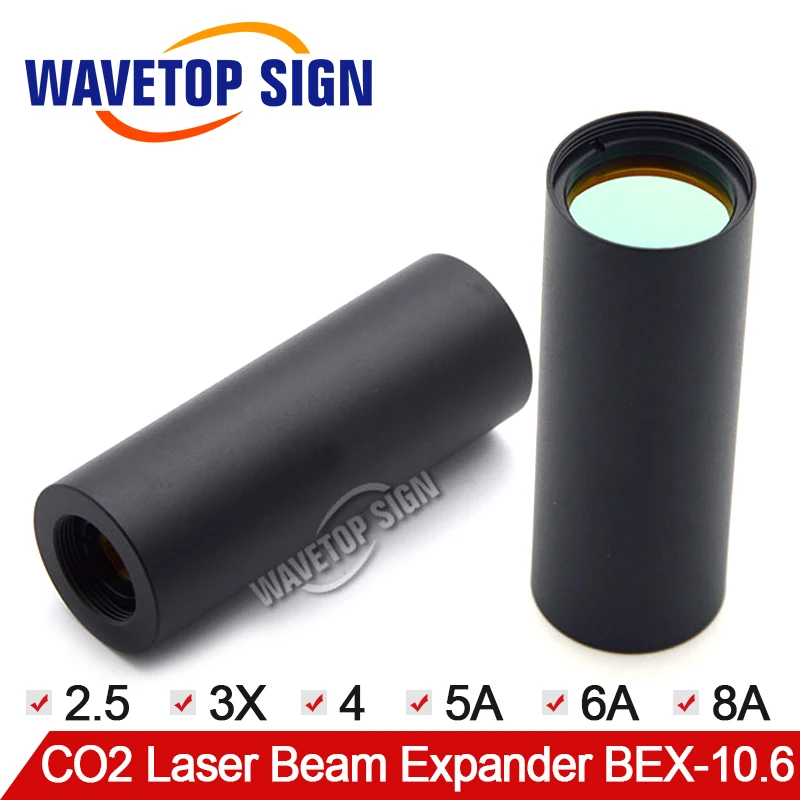 СО2 лазерный луч расширитель 4 раза фиксированная серия BEX-10.6-2X использования для СО2 лазерная маркировочная машина