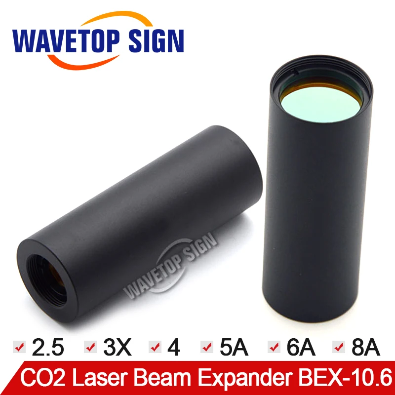 

CO2 Laser Beam Expander 4 times Fixed Series BEX-10.6-2X use for CO2 Laser Mark Machine