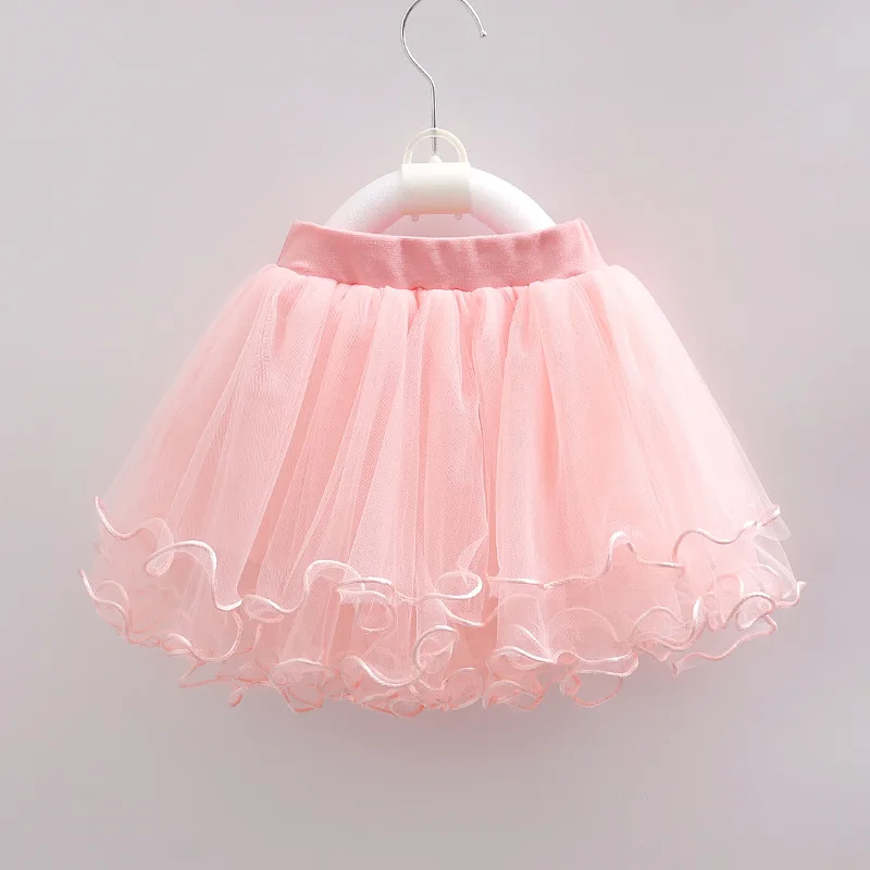 Rlyaeiz/ летняя пышная мягкая фатиновая юбка-пачка для девочек, модные юбки для девочек с отделкой бисером, детская сетчатая бальная юбка для 12 мес.-13 лет, RT0274