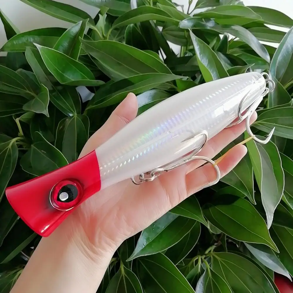  2019 big lure 20cm 156g Top Water Fishing Lures Popper Lure Crankbait Minnow Swimming Crank Baits p