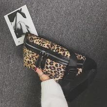 CCRXRQ Новое поступление Женские поясные сумки Сексуальные леопардовые из искусственной кожи нагрудная сумка женская модная поясная сумка женская сумка на плечо Bananka