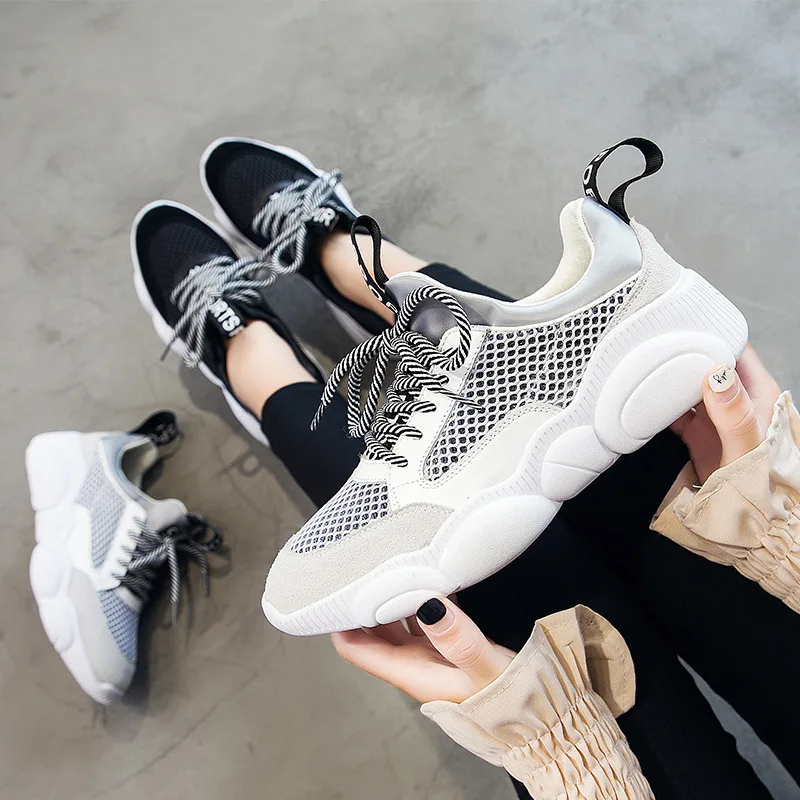 Marderee Genuine Leather Soft Women Ladies Womens Shoes Woman Net Fashion Sneakers Black Color Tenis Feminino Casual Footwear Marderee Genuine Leather Soft Women Ladies Womens Shoes Woman Net Fashion Sneakers Black Color Tenis Feminino Casual Footwear