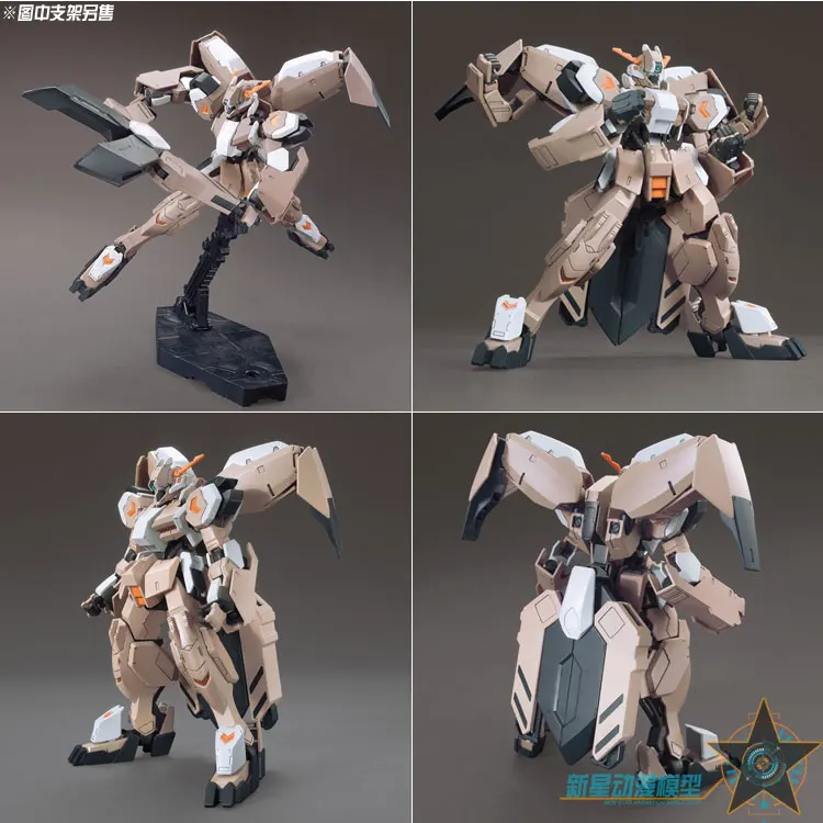 Оригинальный MG 1/144 Gundam модель железной крови сироты Barbatos Astaroth Vidar мобильный костюм дети игрушечные лошадки с держателем