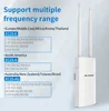 Punto de Acceso al aire libre 4G Lte inalámbrico AP ranura para tarjeta Sim Wifi Router puerto WAN/LAN 4G Lte + 2,4 Ghz WIFI cobertura estación Base AP ► Foto 2/6