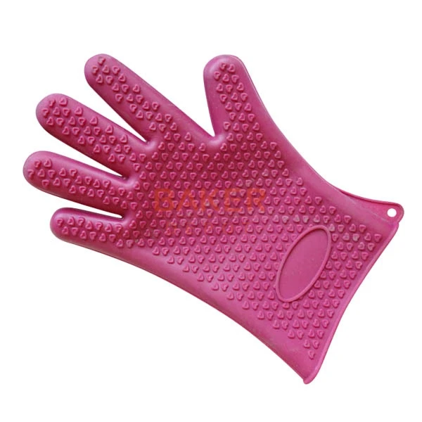 cake baking tools silicone sleeve oven gloves fingers oven mitt heat
