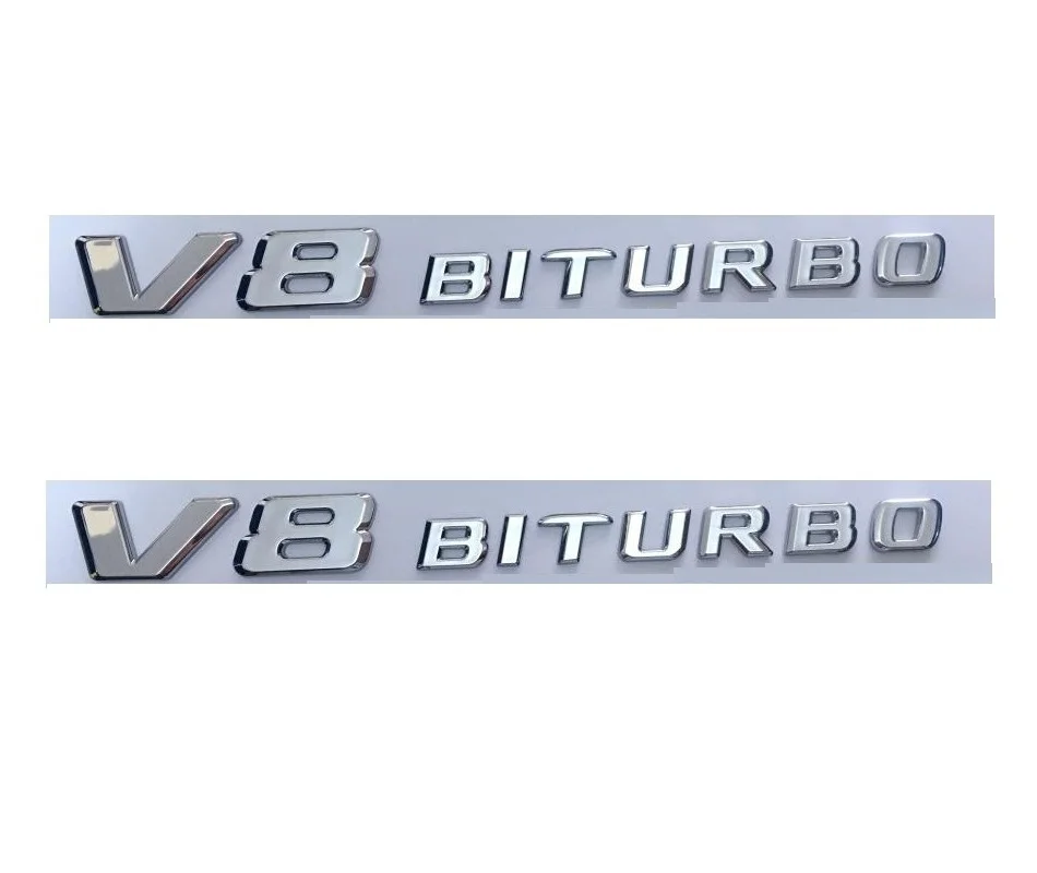 V8 BITURBO EMBLEM