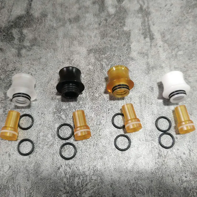 

YFTK fuji Style mtl drip tip 510 with ultem PEI mouthpiece plug for manta rta siren 2 vape accessories