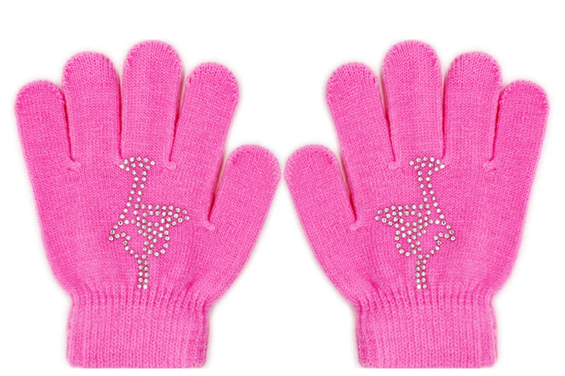 Ice Man Magic Figure Skating Wrist Gloves Training Warm Hand Protector