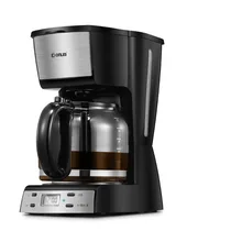 Кофеварка Dl-Kf400 Кук Бытовая кофемашина Малый размер полностью автоматическая непрерывная система капельная Кофеварка