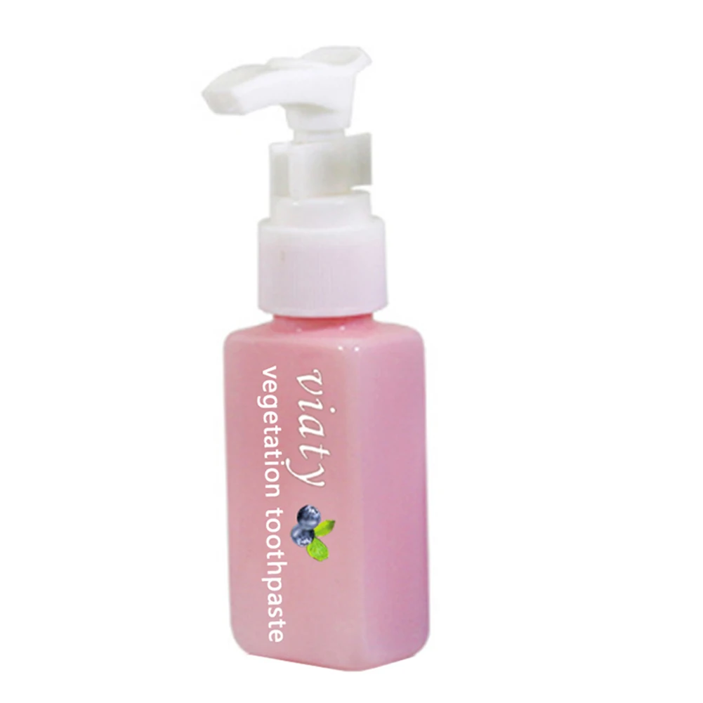

Stain Remover Whitening Toothpaste Anti Bleeding Gums Press Type Fresh Toothpaste Pump head presses toothpaste H99F