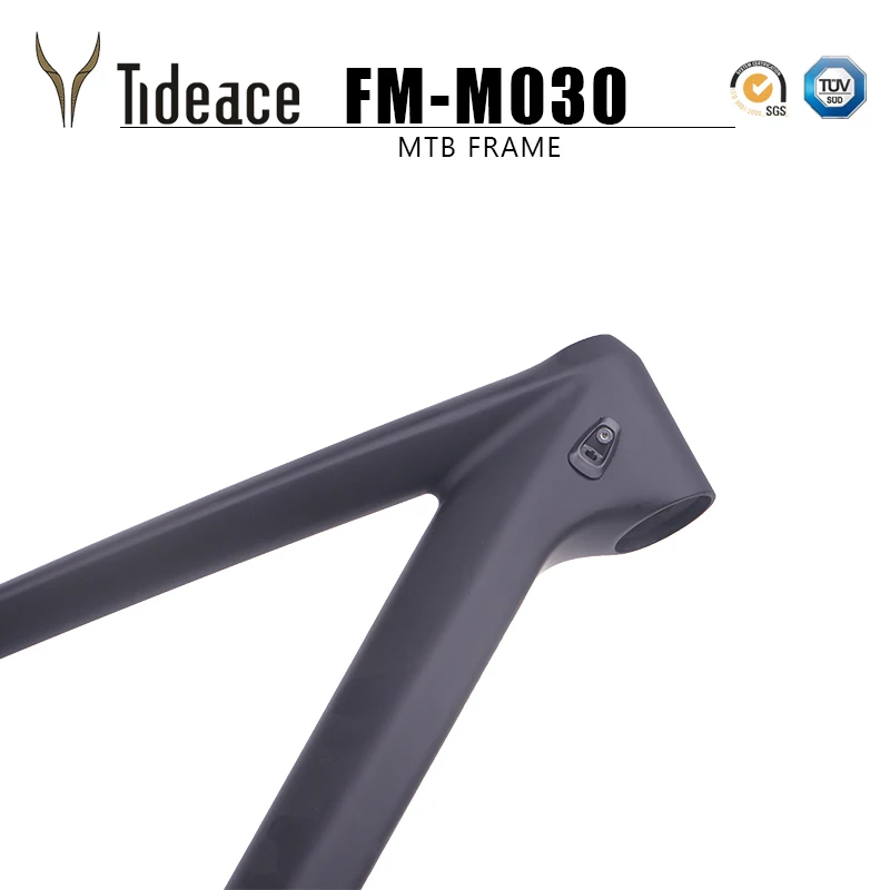 Обновленная Tideace китайский mtb рама 29er 142 мм/148 мм boost рама для горного велосипеда 29 рама для велосипеда карбоновая Макс 2,35 шины