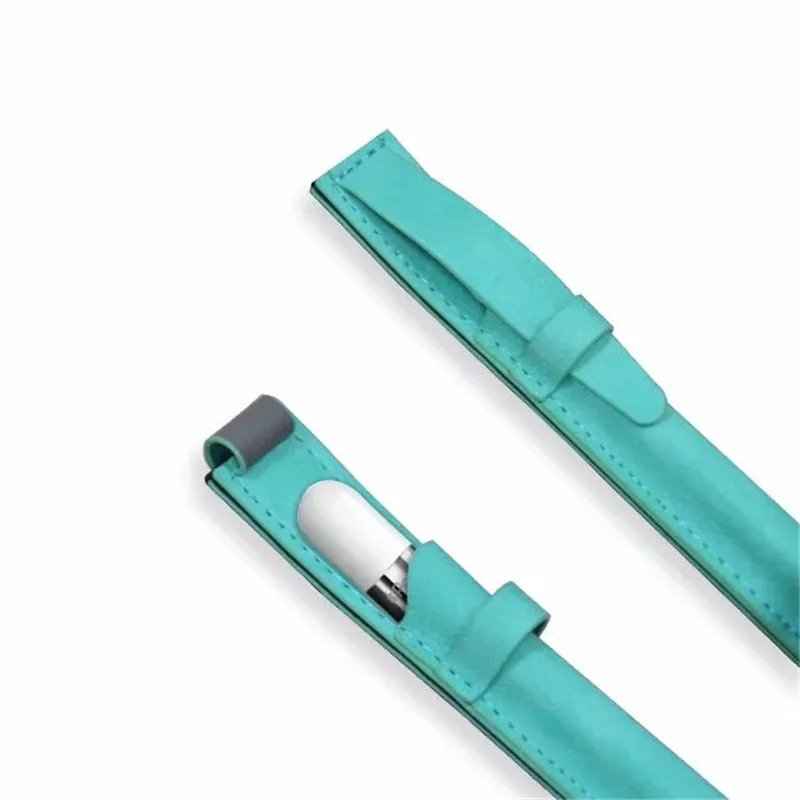 

Leather Case For Apple Pencil Case Touch Screen Pen Cover Tablet Pencil Holder Sleeve Case Pouch For iPhone iPad Pencil