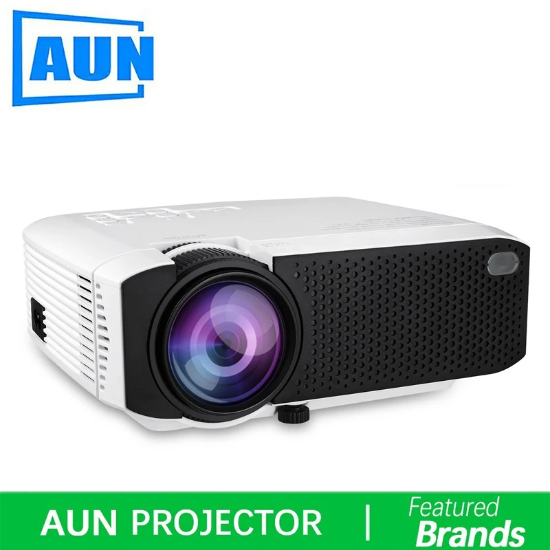 

Brand AUN E400A LED Portable Mini Projector,Android 7.1 WiFi Bluetooth,Home Theater,USB,Support 1080P Movie Beamer