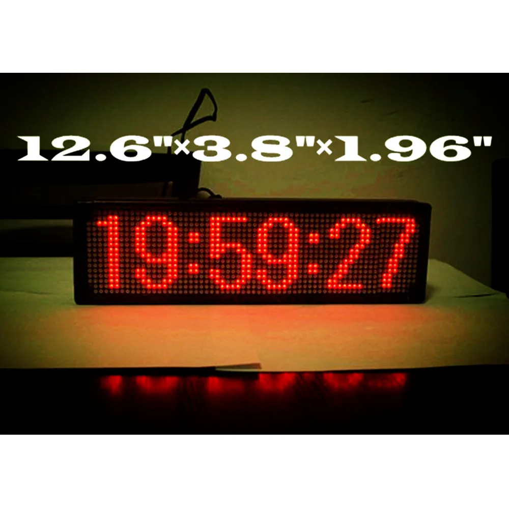 led watch time set