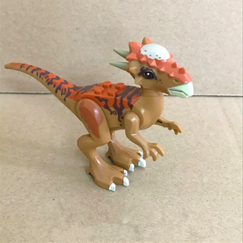 

50Pcs Jurassic World Park Dinosaurs Indoraptor Stygimoloch Model Building Blocks Figures DIY Toys Children Compatible With Lego