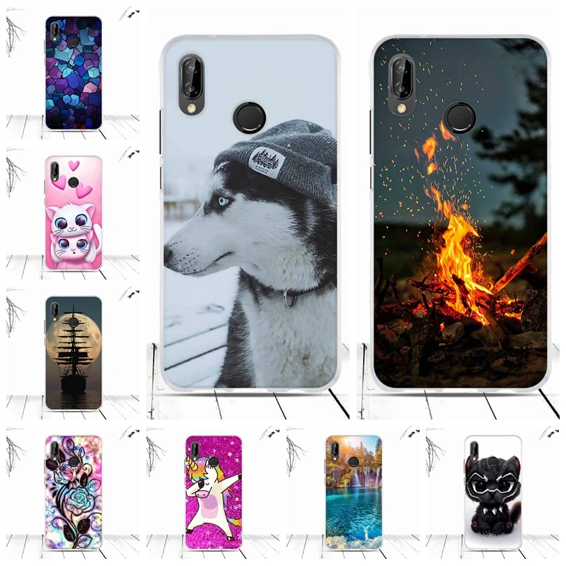 

Coque For Huawei P20 Lite Nova 3e Case Cover Soft TPU Silicone Back Cover For Huawei P20 Lite / Nova 3e Case Fundas P20 Lite