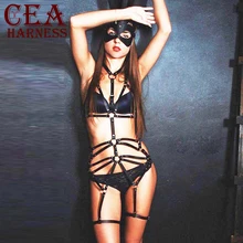 CEA. Жгут самый популярный женский набор подвязок сексуальный портупея с чокером ограничительные ремни Боди подтяжки скульптурные ремни платье для выпускного вечера