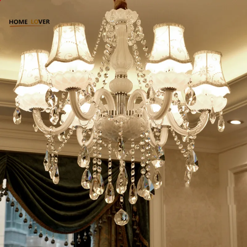 Candelabros de cristal modernos para sala de estar, dormitorio, cocina