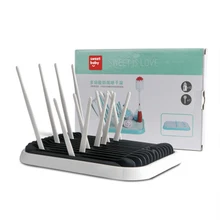 Детский многофункциональный держатель для бутылок, Детские Портативные бутылочки, очищающая высушивающая подстаканник, 3 цветная бутылка, сушильная стойка для кормления детей