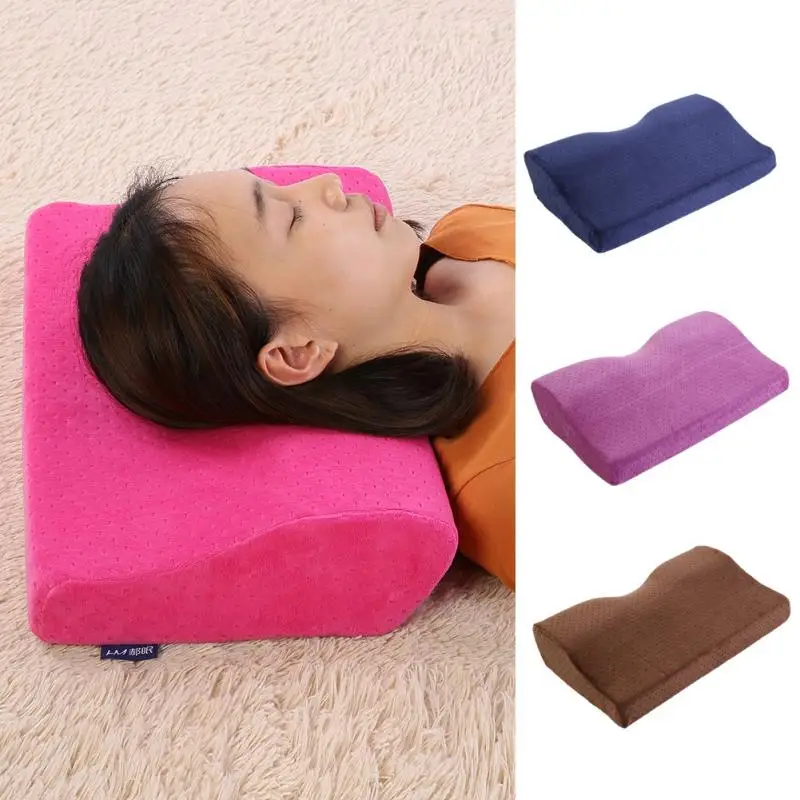 

Comfortable Bedding Pillows Soft Ergonomic Cervical Support Elastic Memory Pillow