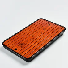 Путешествия небольшой бамбуковый поднос для чая, домашний офис, китайский кунг-фу, чайный поднос, журнальный столик, украшение, подарок, аксессуары для чая