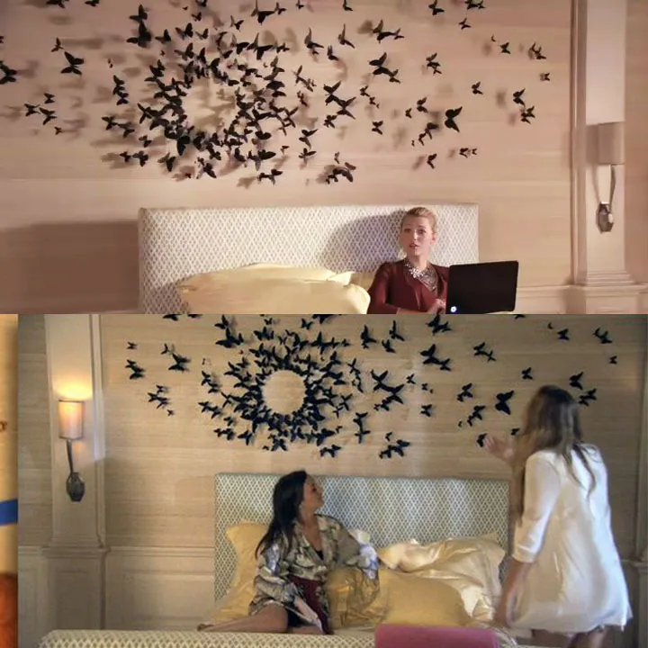 Butterfly Wall Decor Gossip Girl