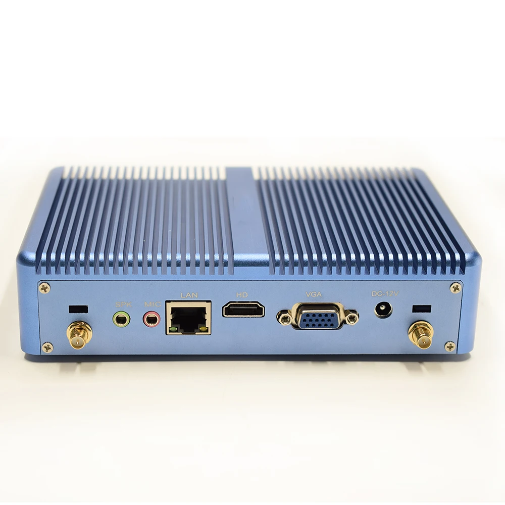 Core i5 7200U i7 5500U HYSTOU безвентиляторный мини ПК Windows 10 HDMI VGA 300M wifi HTPC мини компьютер Linux i3 7100U 4K tv box PC