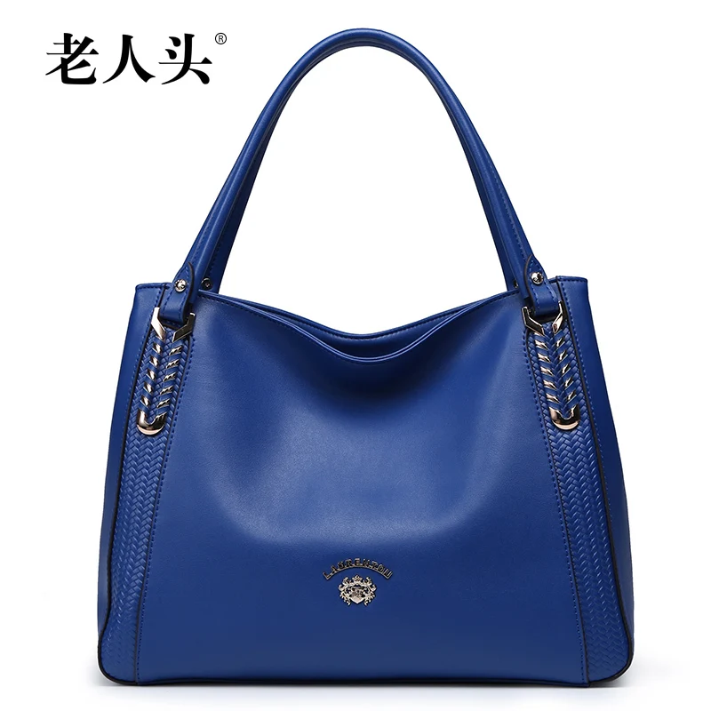 LAORENTOU women handbags 2016 genuine leather tote brand shoulder bags ...