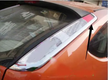 

For 09-11 for Ford Focus Taillight Frame Old Two-compartment Fous Special Taillight Eyebrow Chromium-plated Bright Strip