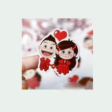 Alibaba Китай Виниловая печать упаковка ПВХ стикер, вырубная наклейка, водостойкая виниловая наклейка